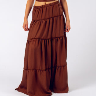 Sicily Skirt Brown