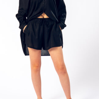 Eureka Linen Short Black