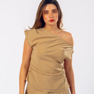 Sakura Top Beige