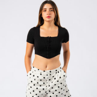 Corset Top Black